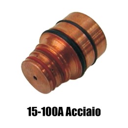 ugello 15-100a acciaio dolce ricambio torce taglio plasma hd1070 hd3070 hypertherm 020644