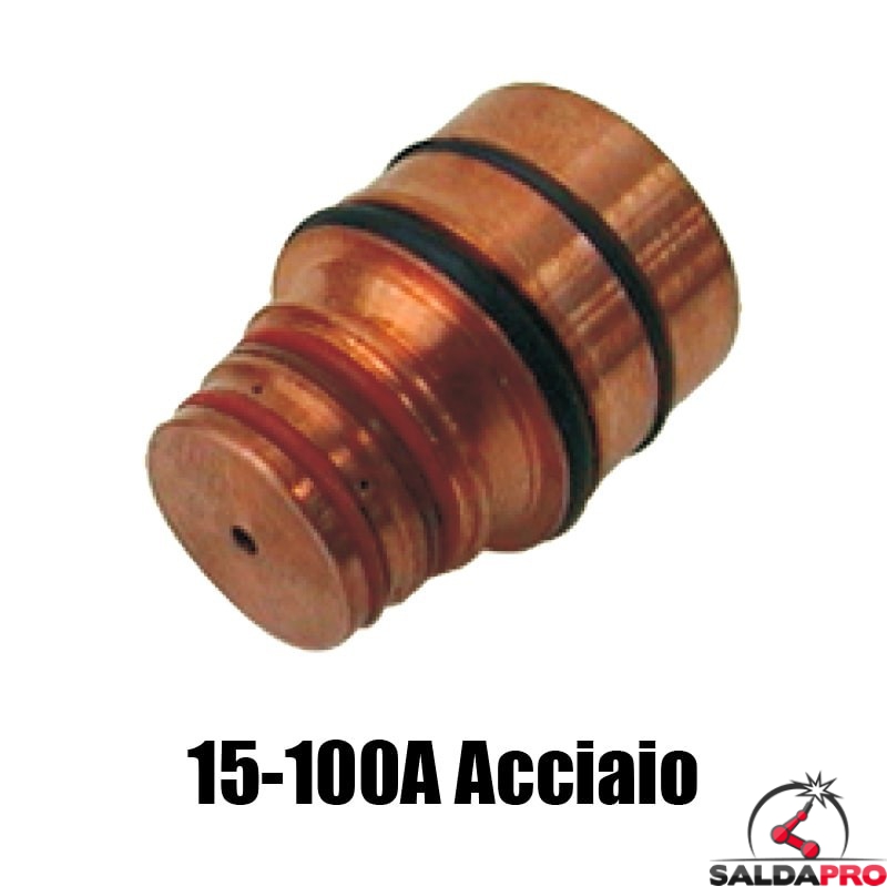 ugello 15-100a acciaio dolce ricambio torce taglio plasma hd1070 hd3070 hypertherm 020644