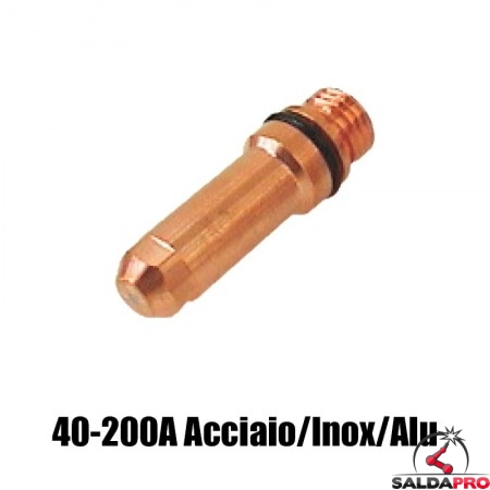 elettrodo 40-200a acciaio inox alluminio ricambio torce taglio plasma max200 ht2000 hypertherm 120667