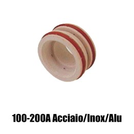 diffusore 100-200a acciaio inox alluminio ricambio torce taglio plasma max200 ht2000 hypertherm 020607