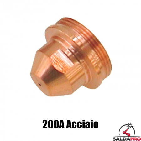 ugello .082 200a acciaio ricambio torce taglio plasma max200 ht2000 hypertherm 020605