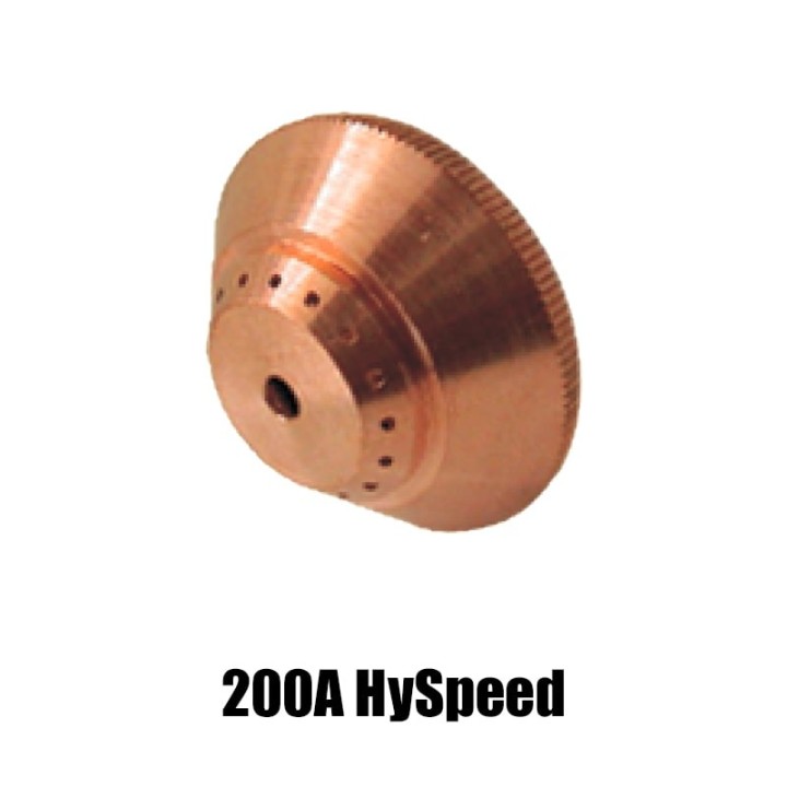 schermo 200a hyspeed acciaio ricambio torce taglio plasma ht2000 hypertherm 220239