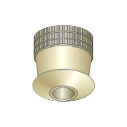 ugello esterno svasato n2 400a ricambio torce taglio plasma pac500 hypertherm 020043