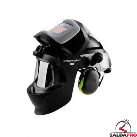 lato casco da saldatura speedglas 9100mp air 3m con respiratore adflo 577700