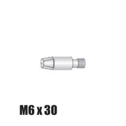 Punta guidafilo M6x30 Ø0,8 - 1,2mm per torce OCIM® (10pz)