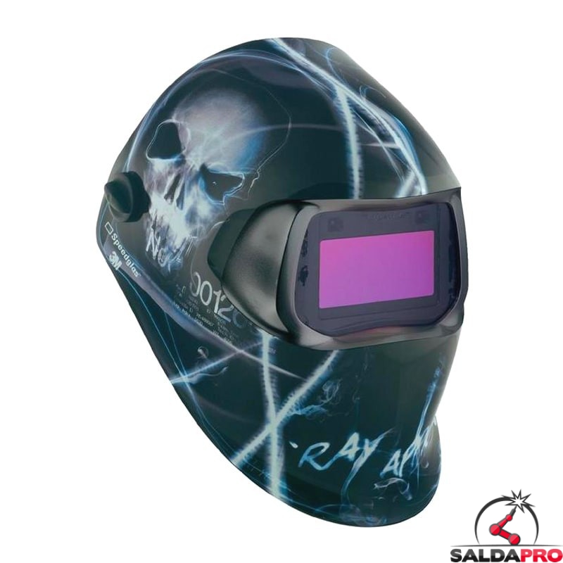 casco da saldatura Speedglas Xterminator 100V filtro autoscurante DIN 8-12 3M 752220