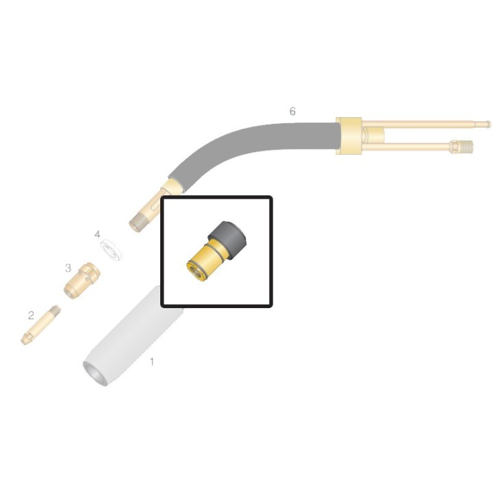 Portaugello gas per torcia OCIM® RH 302