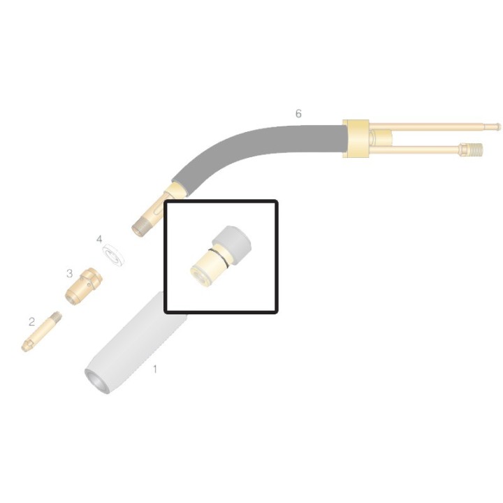 Anello elastico per portaugello per torcia WS 35 e RH 302 (10pz)