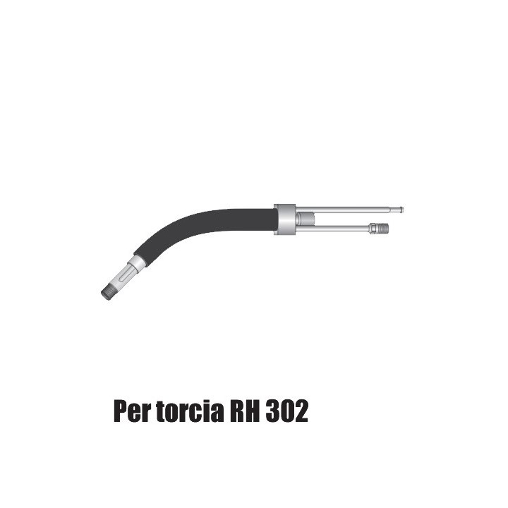 Corpo torcia STD. con e senza portaugello per torcia RH 302