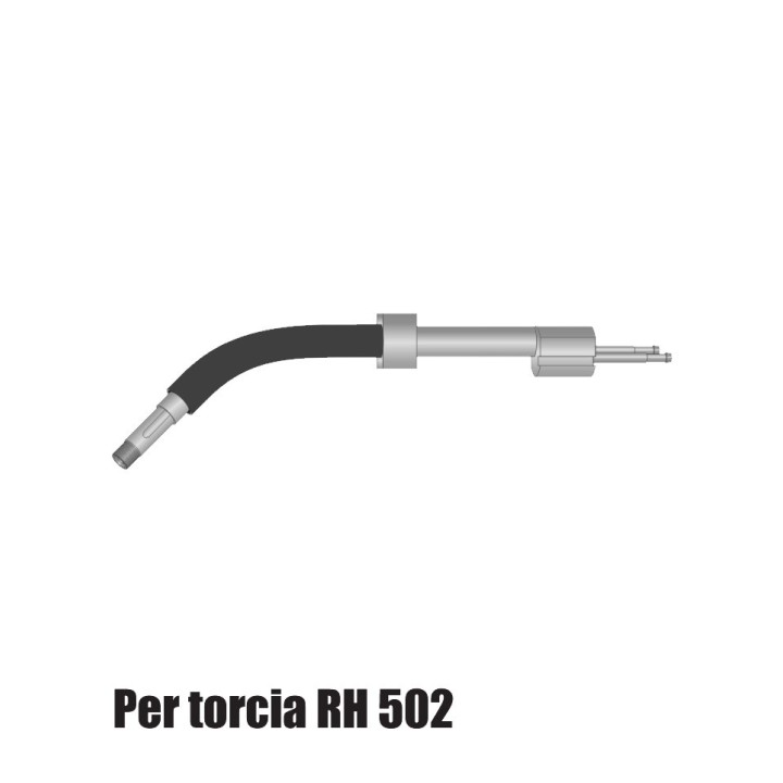 Corpo torcia STD. con e senza portaugello per torcia RH 502