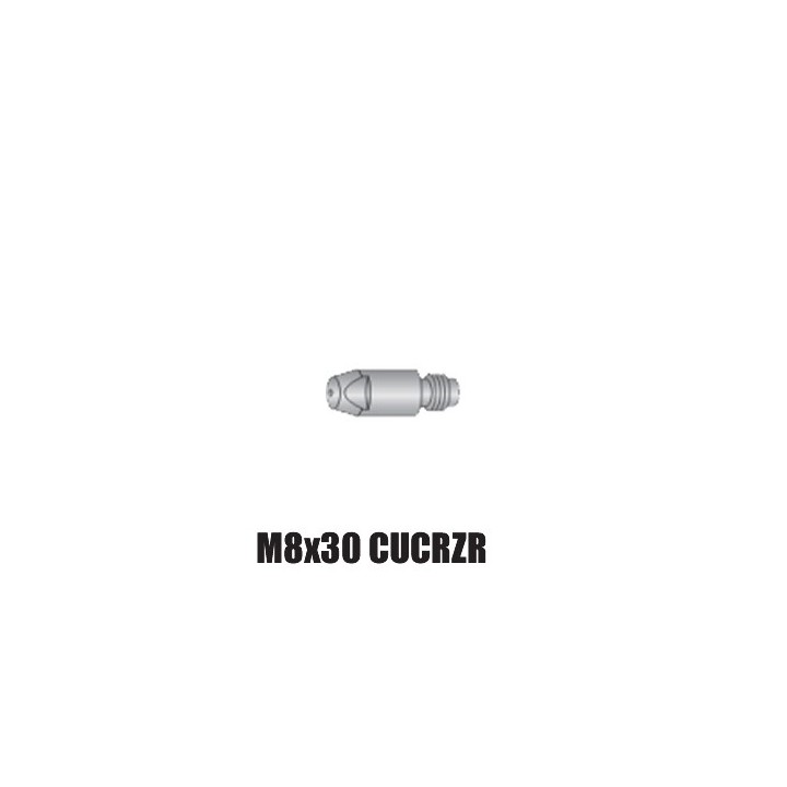 Punta guidafilo M8x30 CUCRZR Ø1,6mm per RH 502 e RM 552 (10pz)