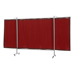 schermo di saldatura mobile omnium bronzo 375x200 cm a 3 ante cepro