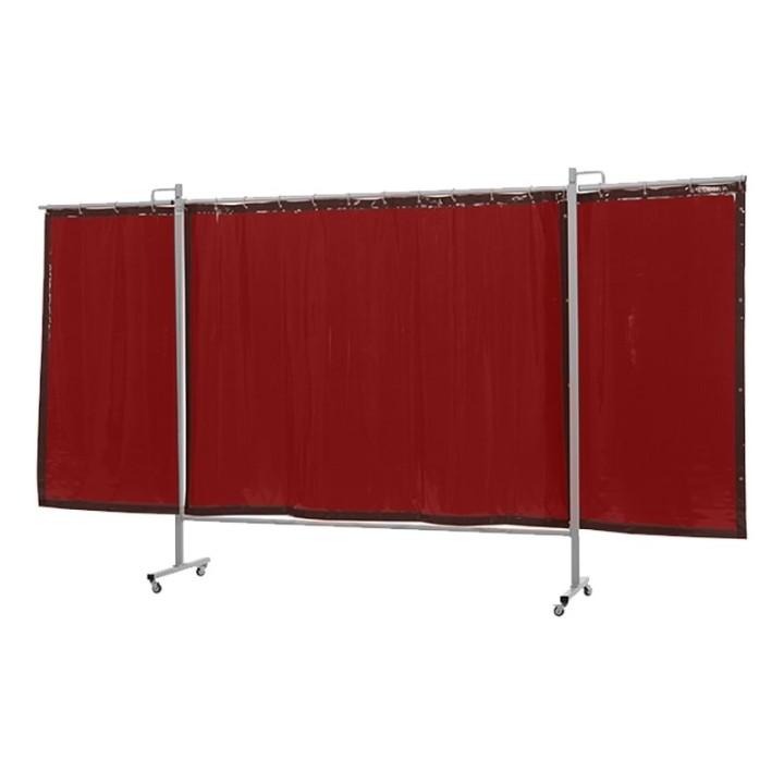 schermo di saldatura mobile omnium bronzo 375x200 cm a 3 ante cepro