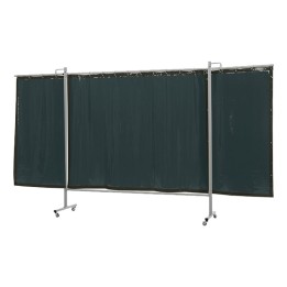 schermo di saldatura mobile omnium verde scuro T9 375x200 cm a 3 ante cepro