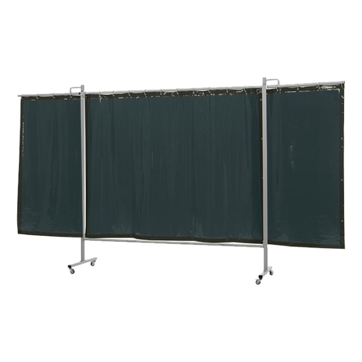 schermo di saldatura mobile omnium verde scuro T9 375x200 cm a 3 ante cepro