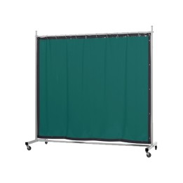 schermo di saldatura mobile robusto verde chiaro T6 210x210 cm cepro