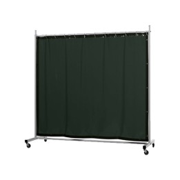 schermo di saldatura mobile robusto verde scuro T9 210x210 cm cepro