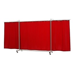 schermo di saldatura mobile robusto XL arancione T4 430x210 cm cepro