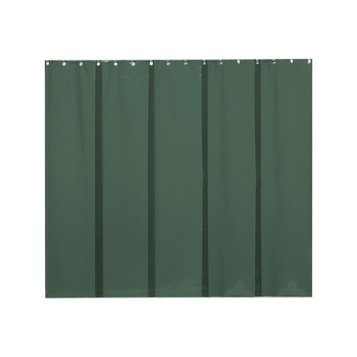 strisce in PVC 500x0,4 mm verde scuro T9 per schermi saldatura cepro
