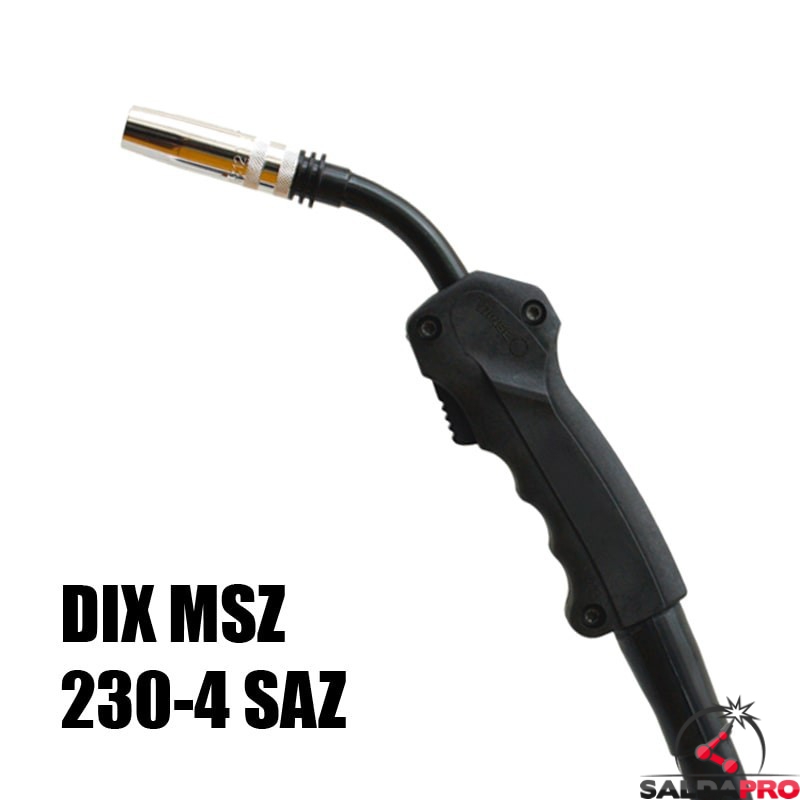 torcia completa dinse dix msz 230-4 saz saldatura mig-mag