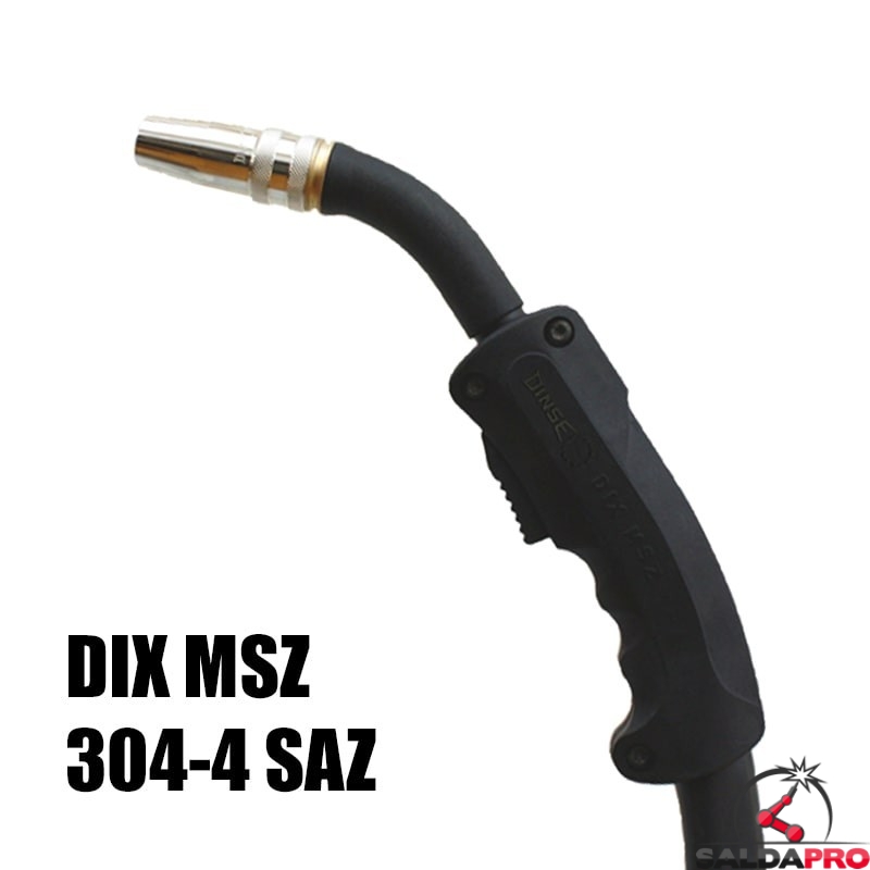 torcia completa dinse dix msz 304-4 saz saldatura mig-mag