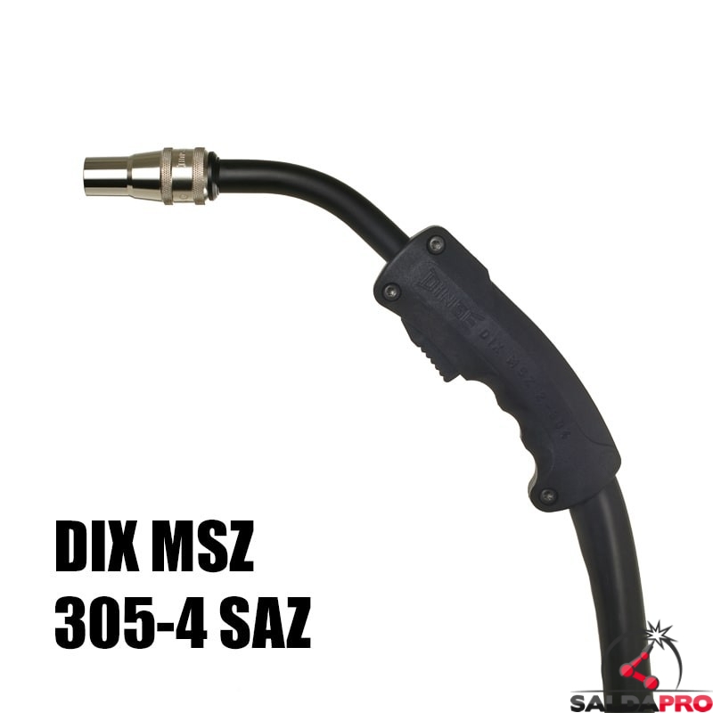 torcia completa dinse dix msz 305-4 saz saldatura mig-mag