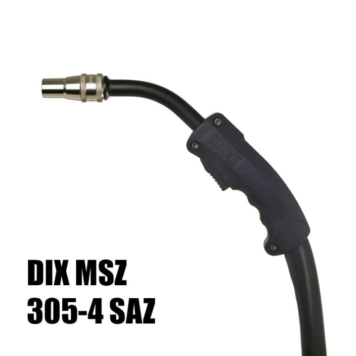 torcia completa dinse dix msz 305-4 saz saldatura mig-mag
