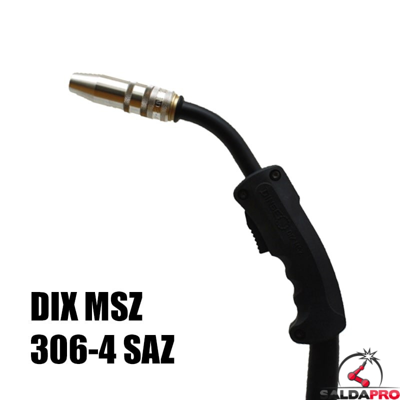 torcia completa dinse dix msz 306-4 saz saldatura mig-mag