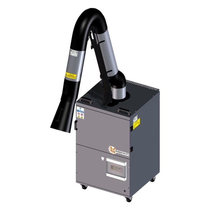 lato depuratore carrellato DST1.8 Dalpitech