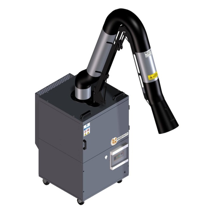 lato depuratore carrellato DST1.8 Dalpitech