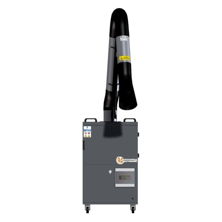 fronte depuratore carrellato DST1.8 Dalpitech