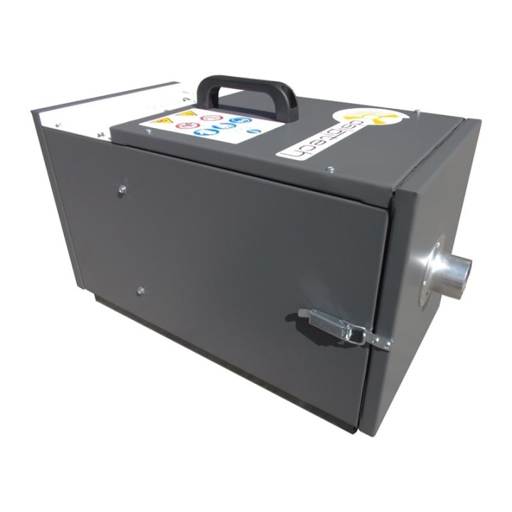 lato depuratore mobile a cartucce MF-150 portata 250mc/h Dalpitech