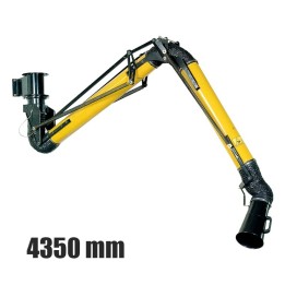 braccio aspirante Aspirex 4.2 Ø160mm lunghezza 4350mm saldatura Dalpitech