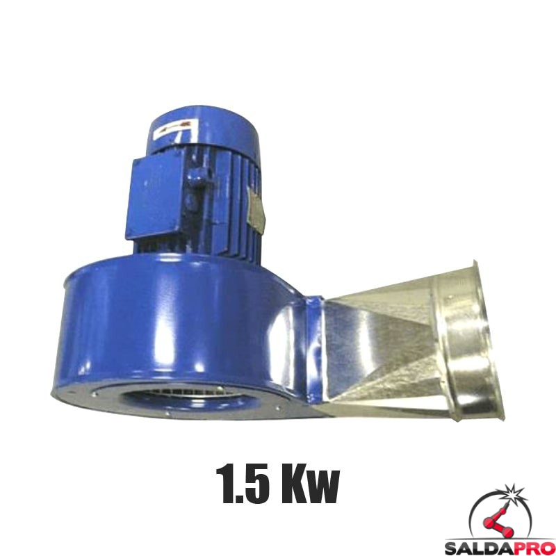 Elettroventilatore centrifugo 1.5 Kw per bracci aspiranti Aspirex Dalpitech