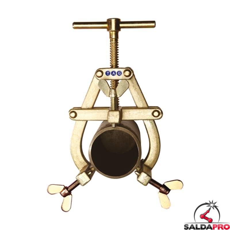 Accoppiatore per tubi a morsetto E-Z Fit Gold 1-14" Tag-Pipe Accoppiatore per tubi a morsetto E-Z Fit Gold 1-14" Tag-Pipe