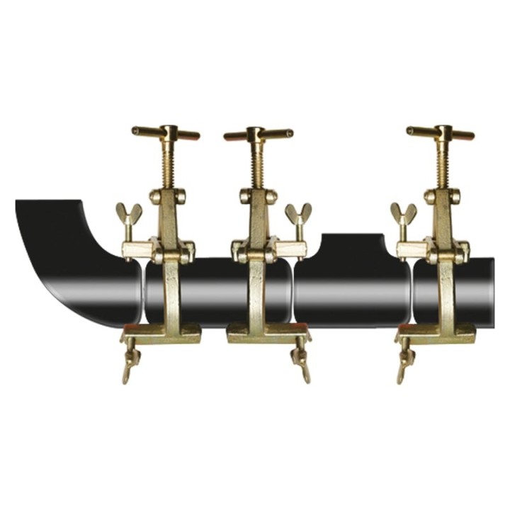 esempio utilizzo tre accoppiatori tubi fit gold