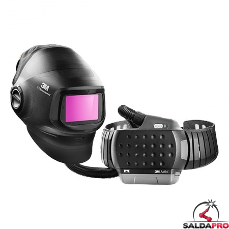 maschera sadlatura 3M Speedglas G5-01 autoscurante din3/8-14 con respiratore adflo