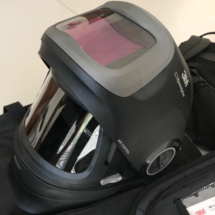 dettaglio maschera 3M Speedglas G5-01
