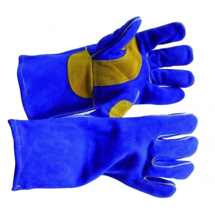 Guanti saldatura professionali Welder-KB in pelle crosta bovina