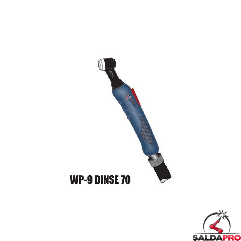 torcia completa ergon wp9 dinse70 saldatura tig