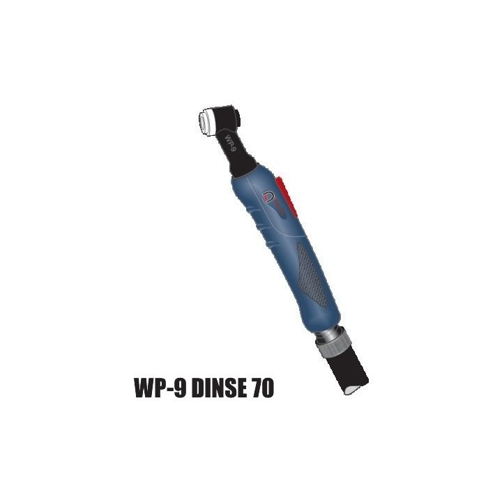 torcia completa ergon wp9 dinse70 saldatura tig