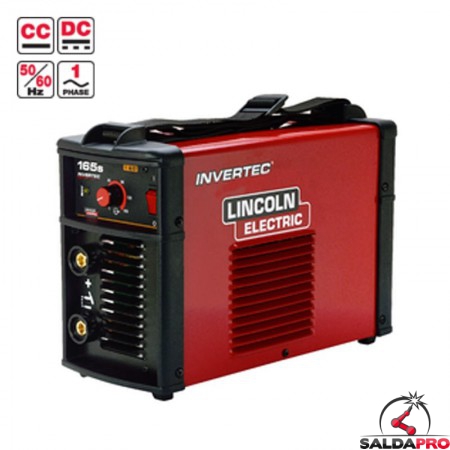 saldatrice invertec 165S lincoln electric 230V per saldatura MMA ad elettrodo e tig