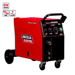 saldatrice multiprocesso weld pak 2000 lincoln electric 230V saldatura mig/mag mma