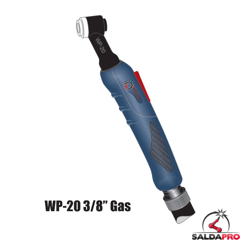 torcia completa ergon wp20 3/8"G saldatura tig