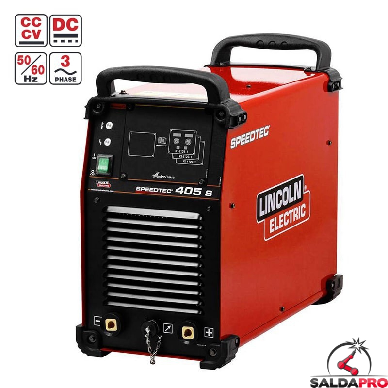 saldatrice multiproceso speedtec 405S Lincoln electric con sistema di rafreddamento ad aria saldatrice multiproceso speedtec 405S Lincoln electric con sistema di rafreddamento ad aria