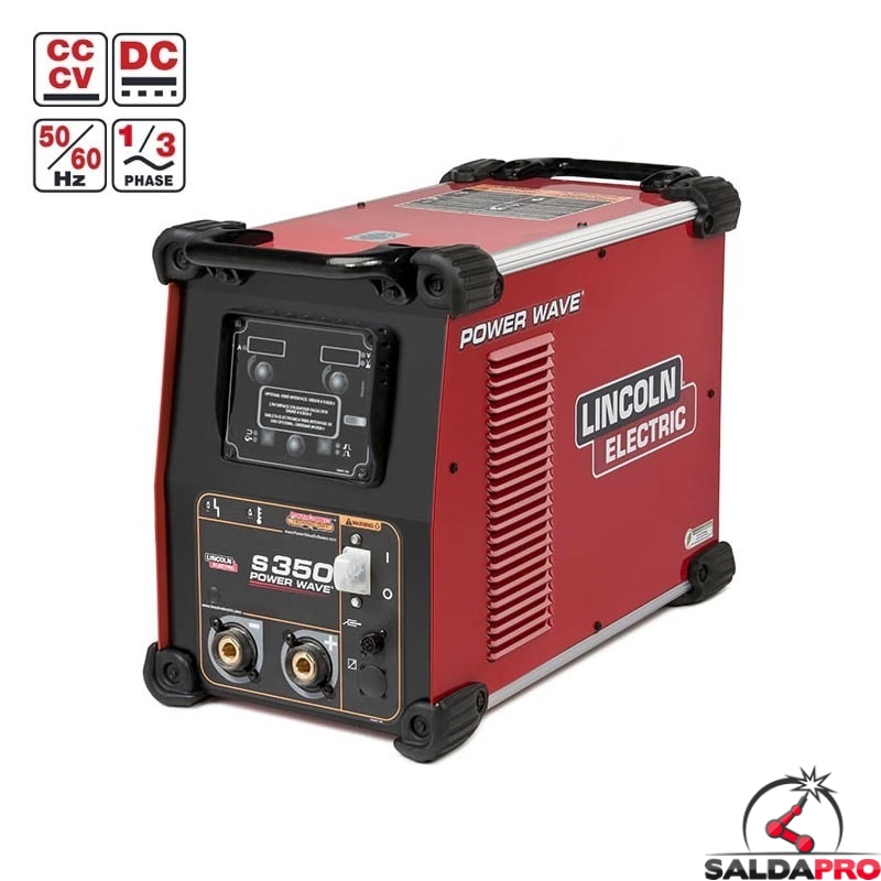 saldatrice Power Wave S350 multiprocesso e mig pulsato Lincoln Electric saldatrice Power Wave S350 multiprocesso e mig pulsato Lincoln Electric