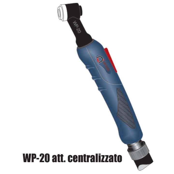 torcia completa ergon wp-20 centralizzato saldatura tig