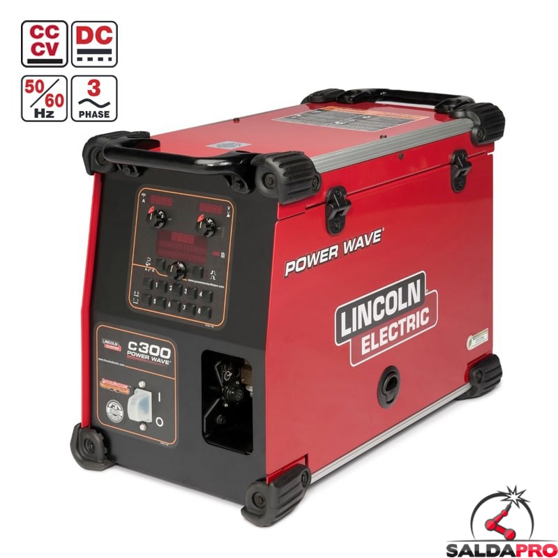 Saldatrice multiprocesso Power Wave C300 Linconl Electric Saldatrice multiprocesso Power Wave C300 Linconl Electric