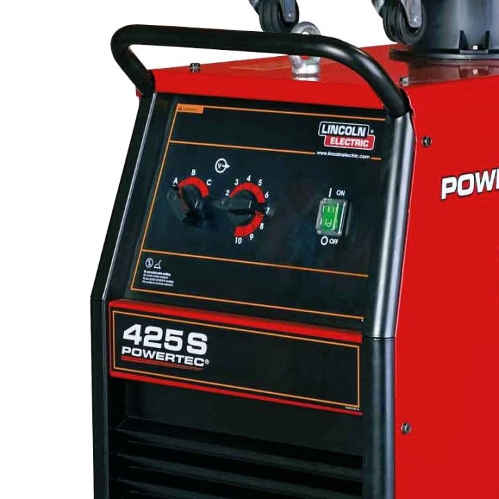 Saldatrice MIG Powertec 425S Lincoln Electric 230/400V Raffreddamento ad Acqua