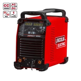 Saldatrice Inverter Aspect 200 Lincoln Electric in tig AC-DC